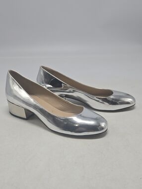Theory Ballet Pump Metallic Leather Flaw EU 38,
